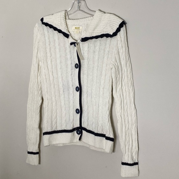 Anthropologie Maeve Lighthouse Cardigan 